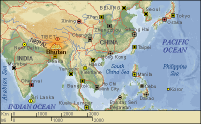 where is Bhutan ?